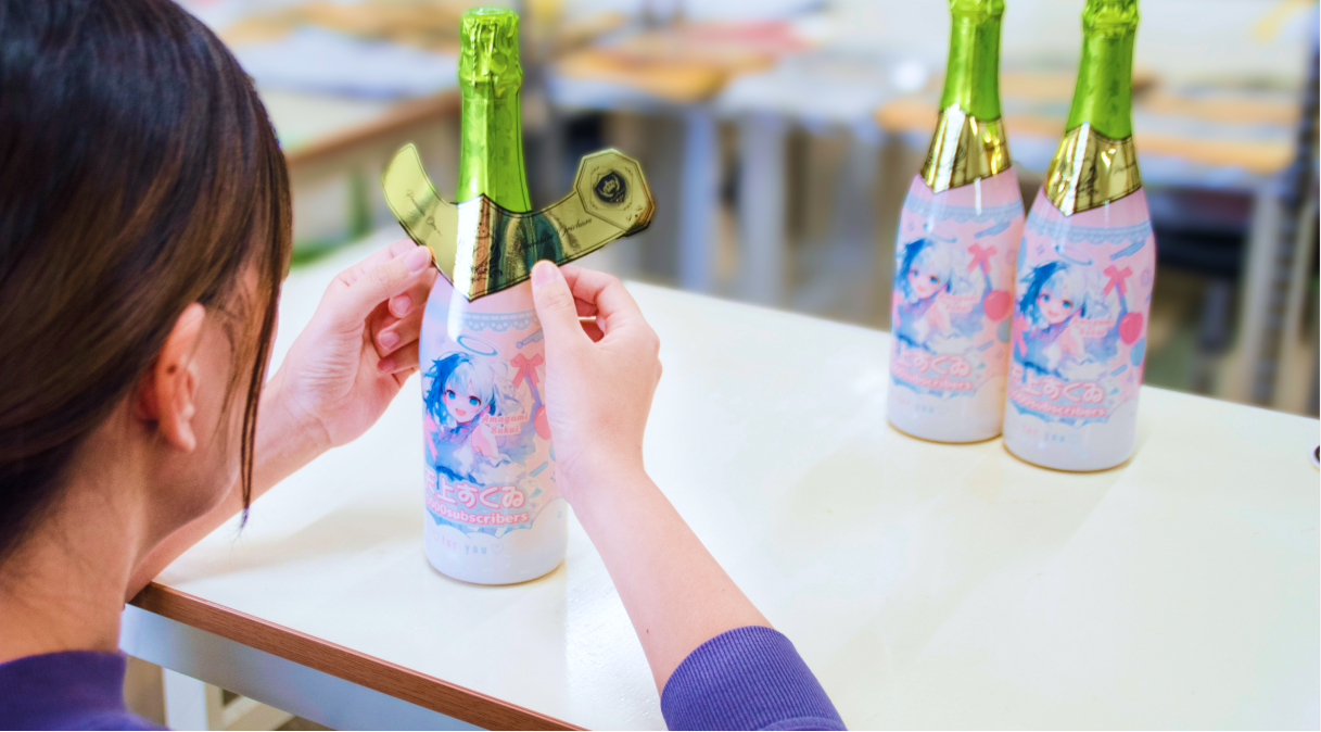 商品を制作するメンバー